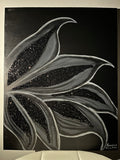 Midnight Flow – Original Textured Abstract Acrylic Painting